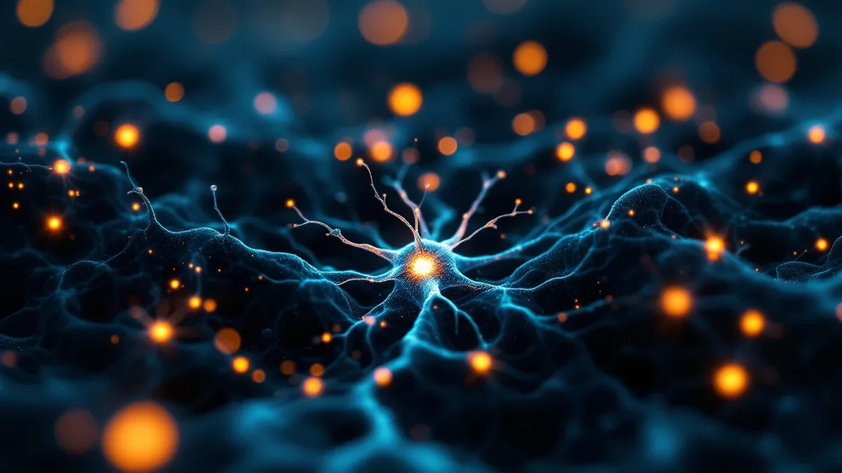 One bright neuron among dim ones